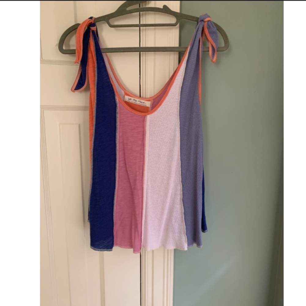 We The Free Stripped Tank Top
